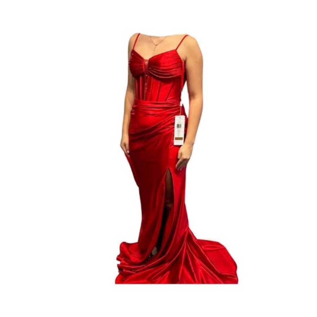 Red Colors Formal Dress Excellent Condition